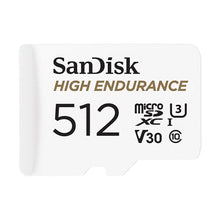 Cargar imagen en el visor de la galería, Tarjeta Micro SD Sandisk High Endurance de 512 GB