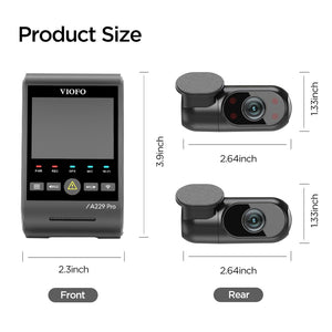 VIOFO A229 Pro 3CH