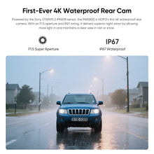 Afbeelding in Gallery-weergave laden, RWE800 4K Waterdichte achtercamera voor VIOFO A229 Ultra