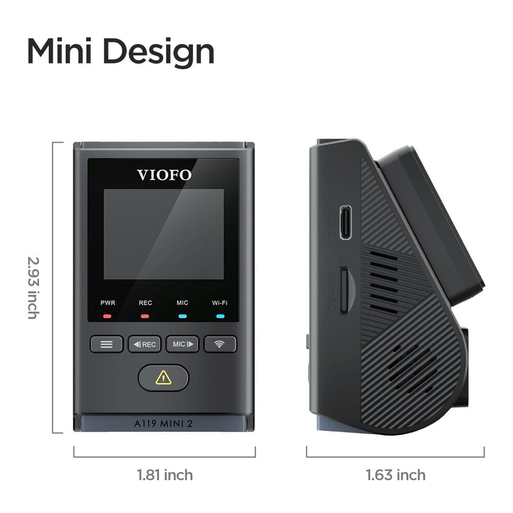 VIOFO A119 Mini 2 Dashcam – VIOFO Benelux