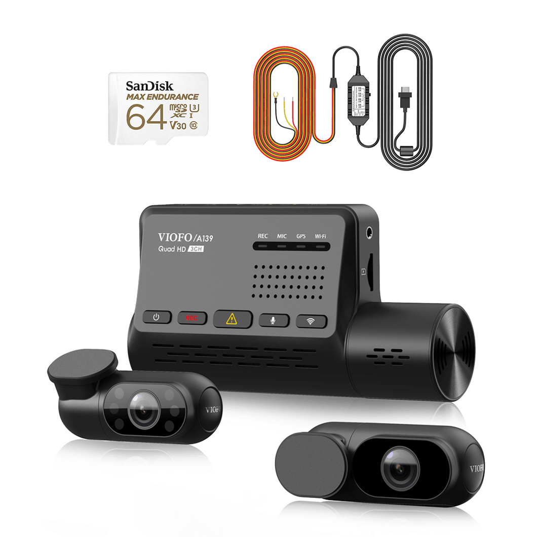 VIOFO A139 Pro 3CH Dashcam