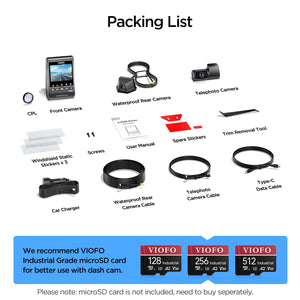 VIOFO A329TW 3CH