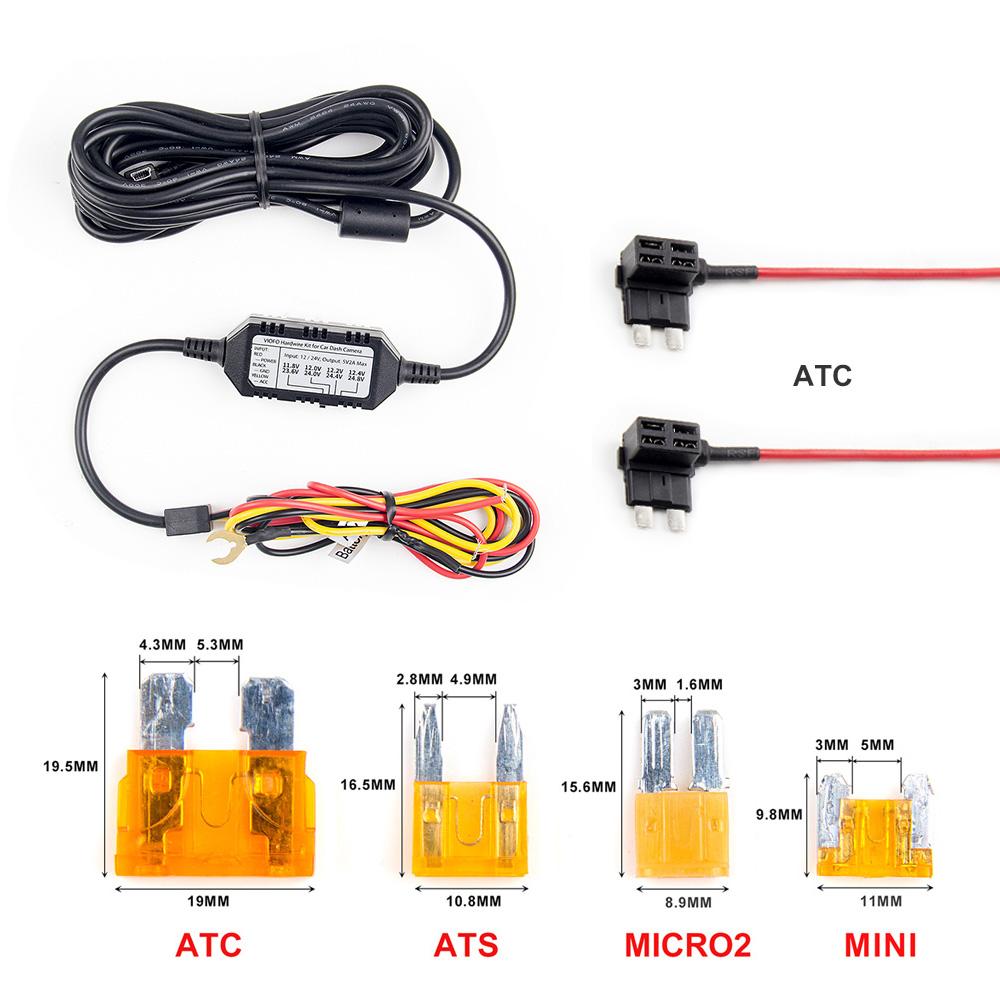 VIOFO Hardwire Kit voor VIOFO A129 Duo, Duo Pro en A119 V3 - VIOFO Benelux