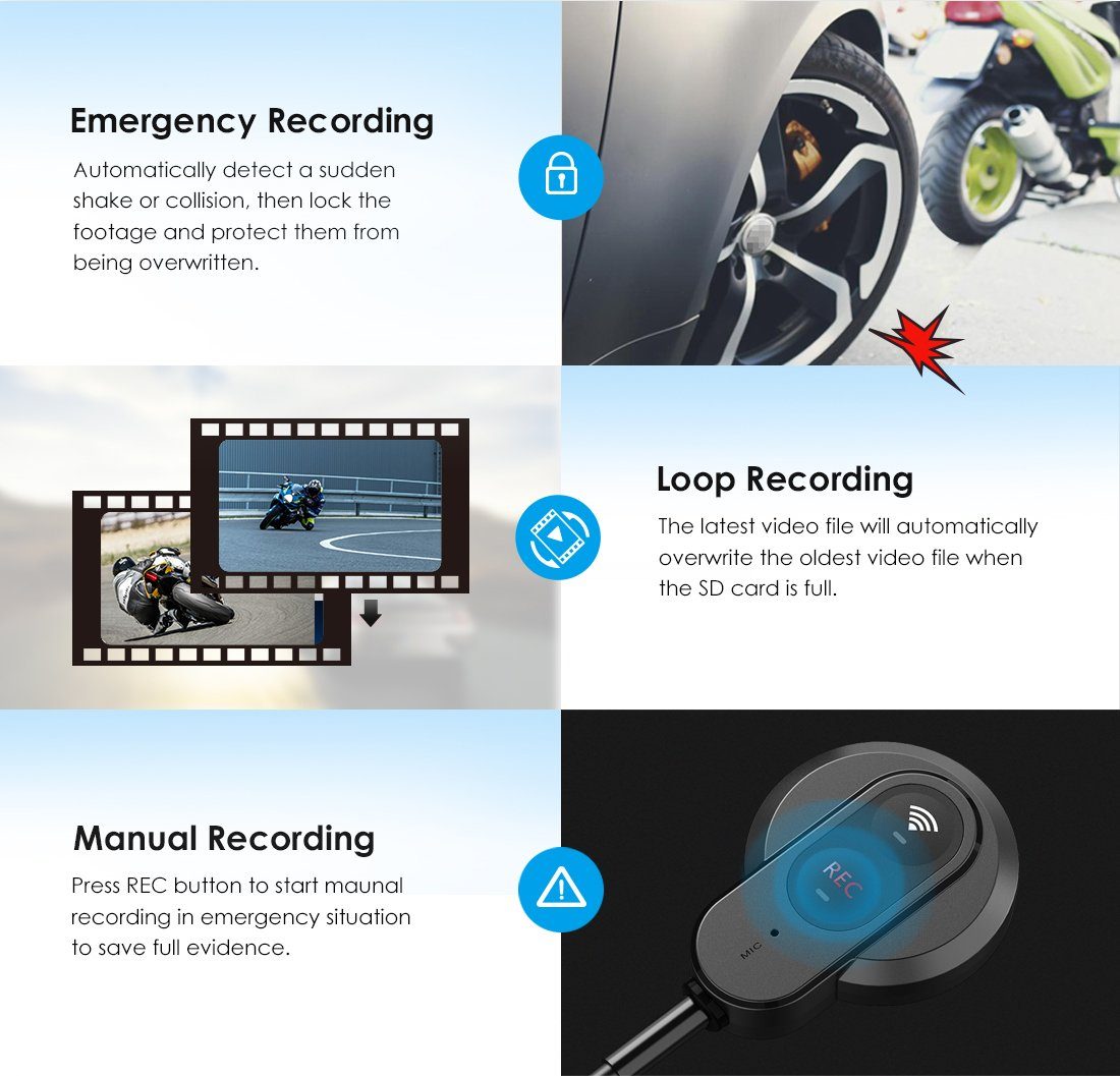 Viofo MT1 Motor Dashcam - VIOFO Benelux