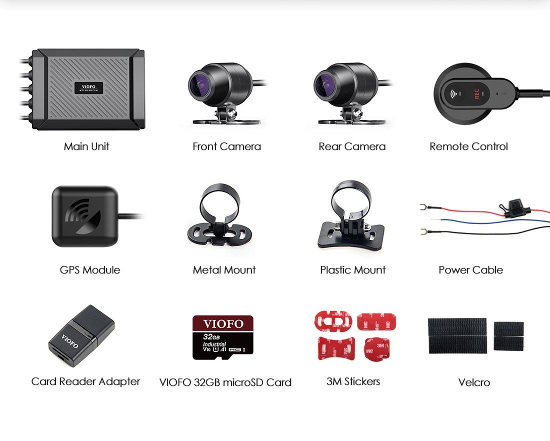 Viofo MT1 Motor Dashcam - VIOFO Benelux