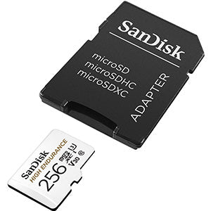 Carte Micro SD Sandisk High Endurance 256 Go