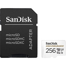 Afbeelding in Gallery-weergave laden, Sandisk High Endurance Micro SD-kaart 256GB