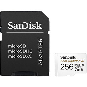 Sandisk High Endurance Micro SD-kaart 256GB