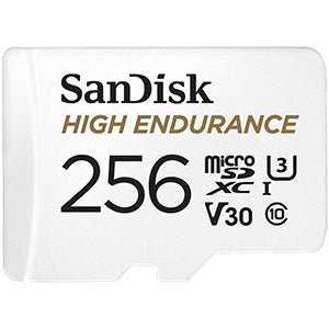 Tarjeta Micro SD Sandisk High Endurance de 256 GB